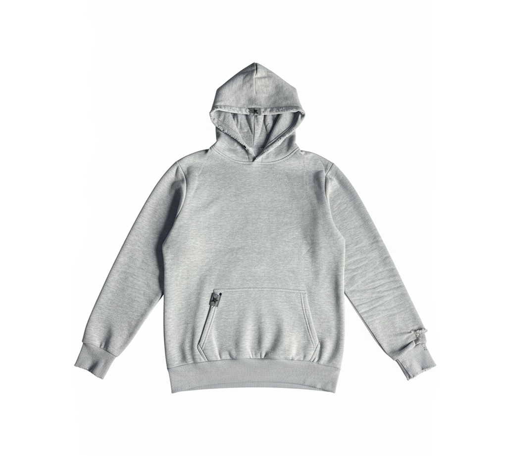 VradjatA distressed premium hoodie