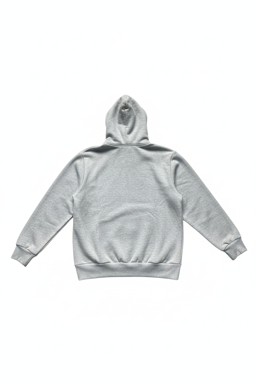 Hoodie back - white background